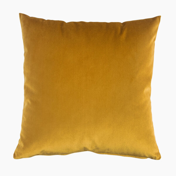 cuscino velluto quadrato venezia giallo