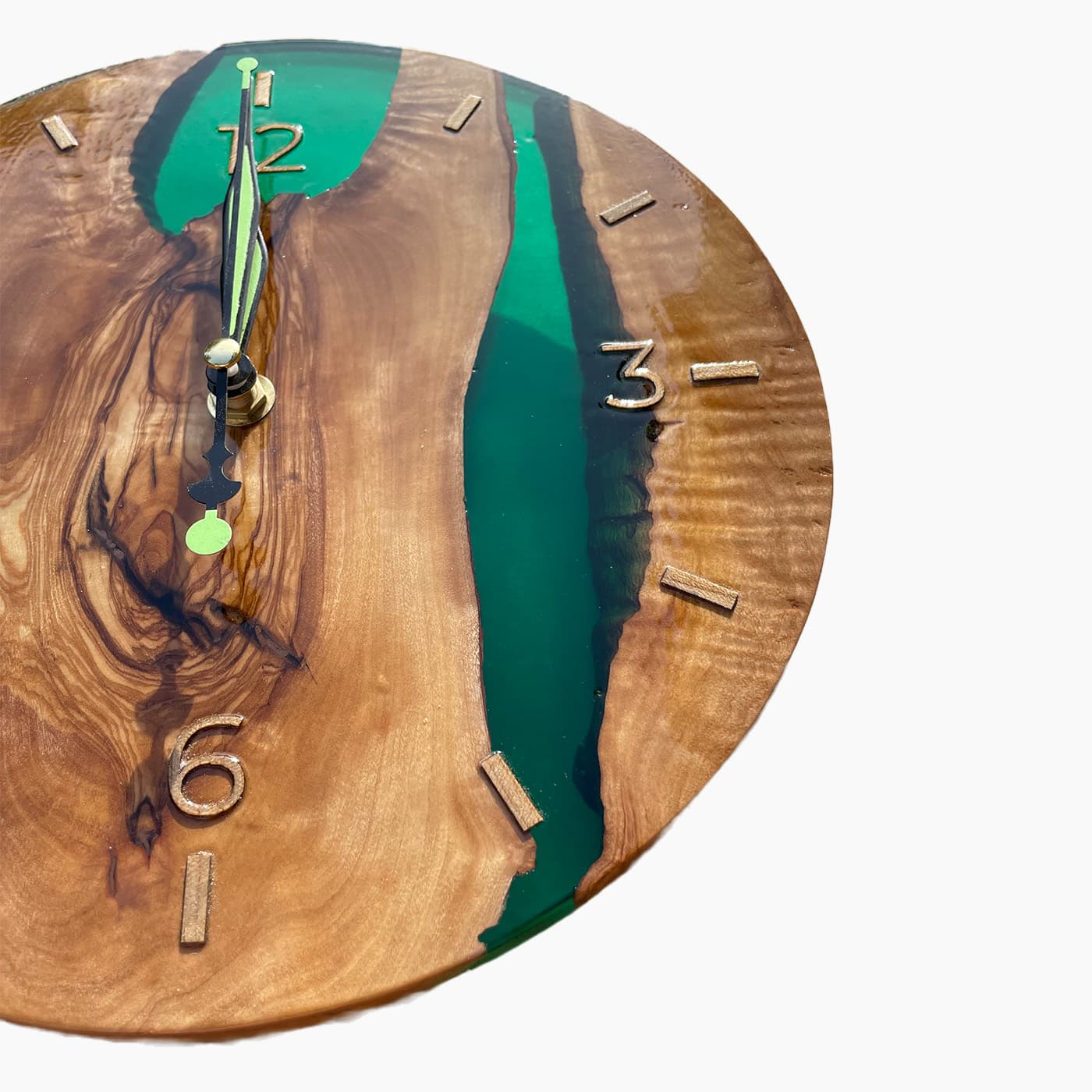 orologio-parete-verde-2