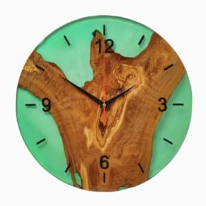 Orologio ulivo e resina baratti
